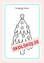 Jul igen - Målarbok