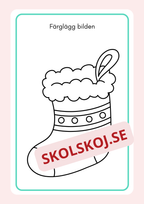 Jul igen - Målarbok