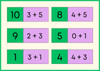 Plus-domino – Spelkort