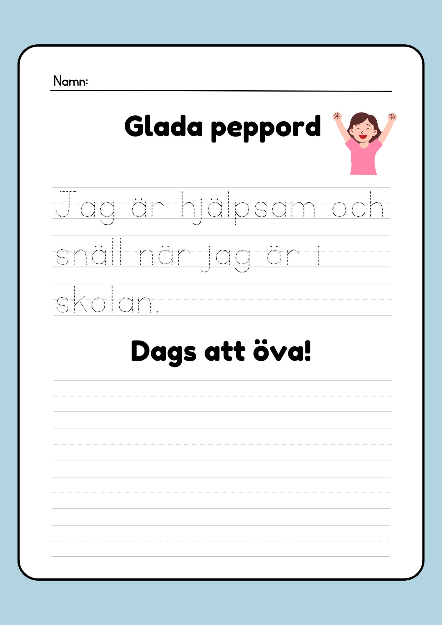 Glada peppord