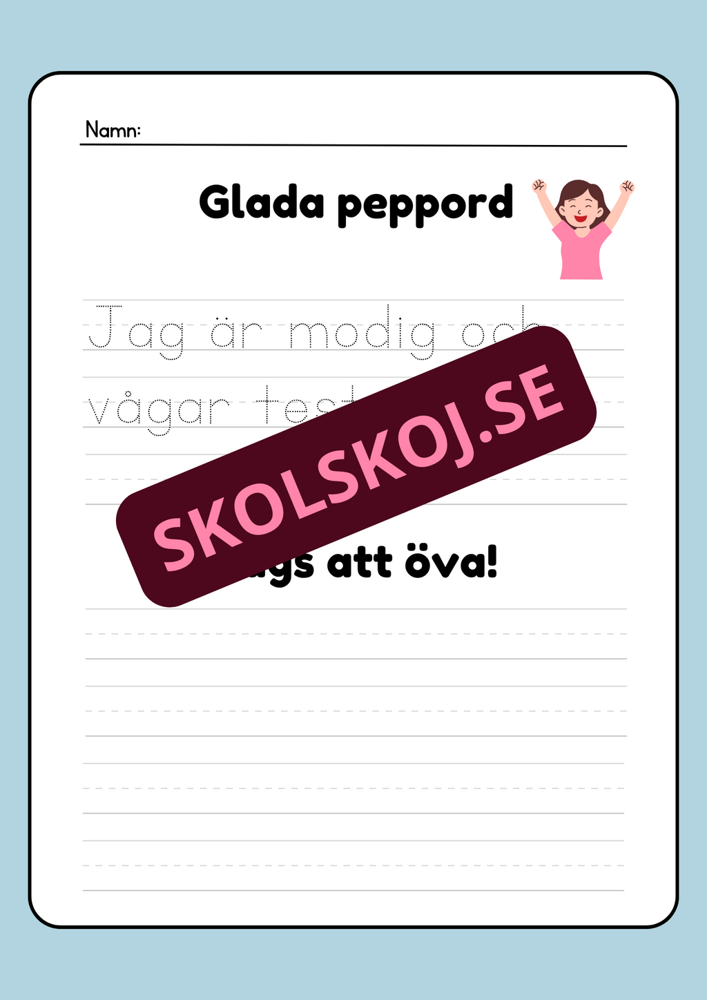 Glada peppord