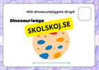 Mät dinosauriernas längd
