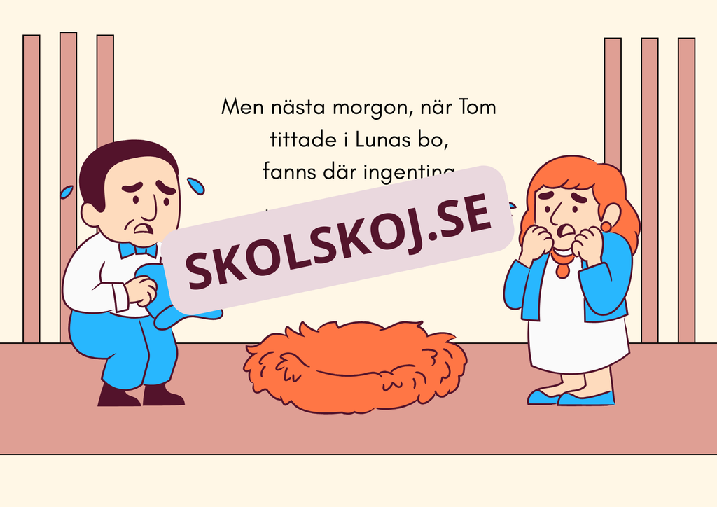 Gåsen och de gyllene äggen - Läsförståelse