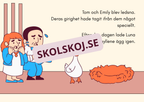Gåsen och de gyllene äggen - Läsförståelse
