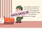 Gåsen och de gyllene äggen - Läsförståelse