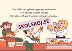 Gåsen och de gyllene äggen - Läsförståelse