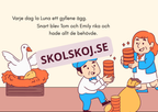 Gåsen och de gyllene äggen - Läsförståelse