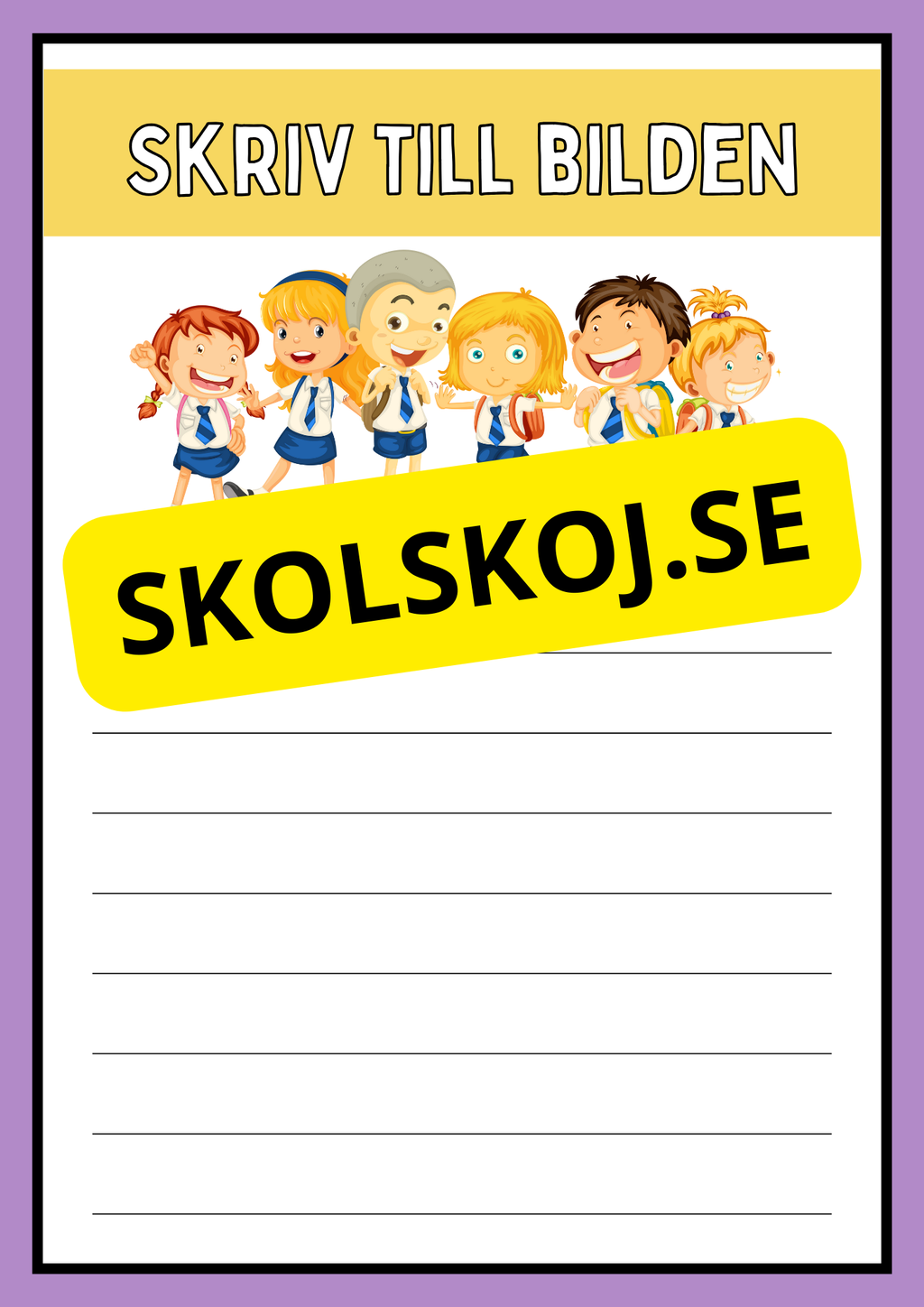 Skriv till bilden - Häfte