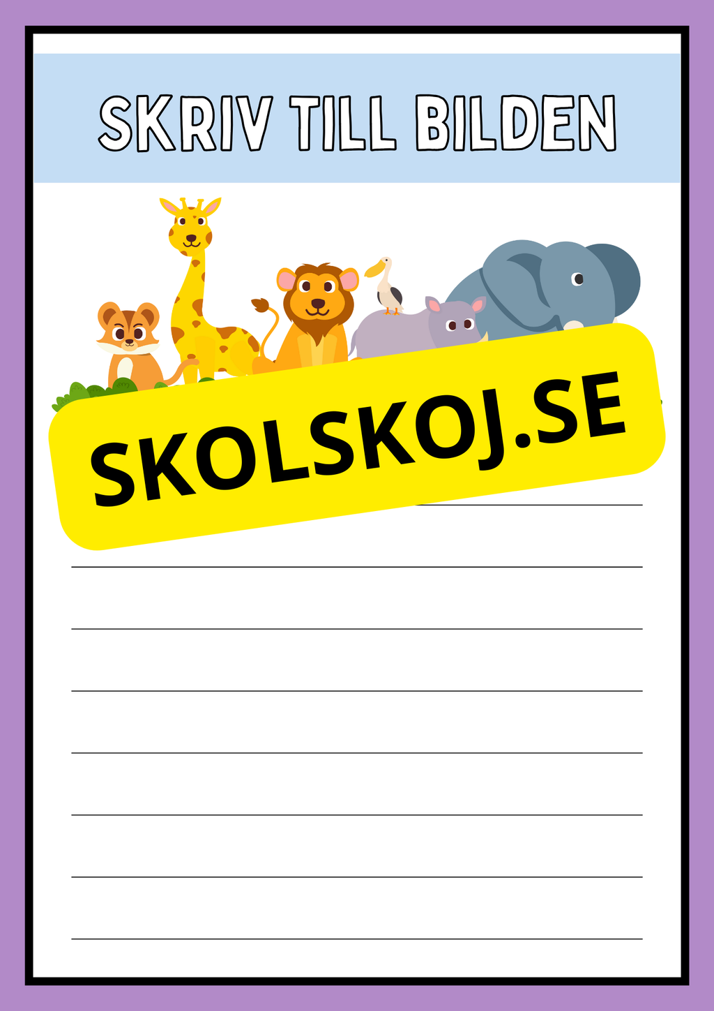 Skriv till bilden - Häfte