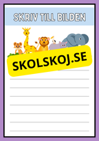 Skriv till bilden - Häfte