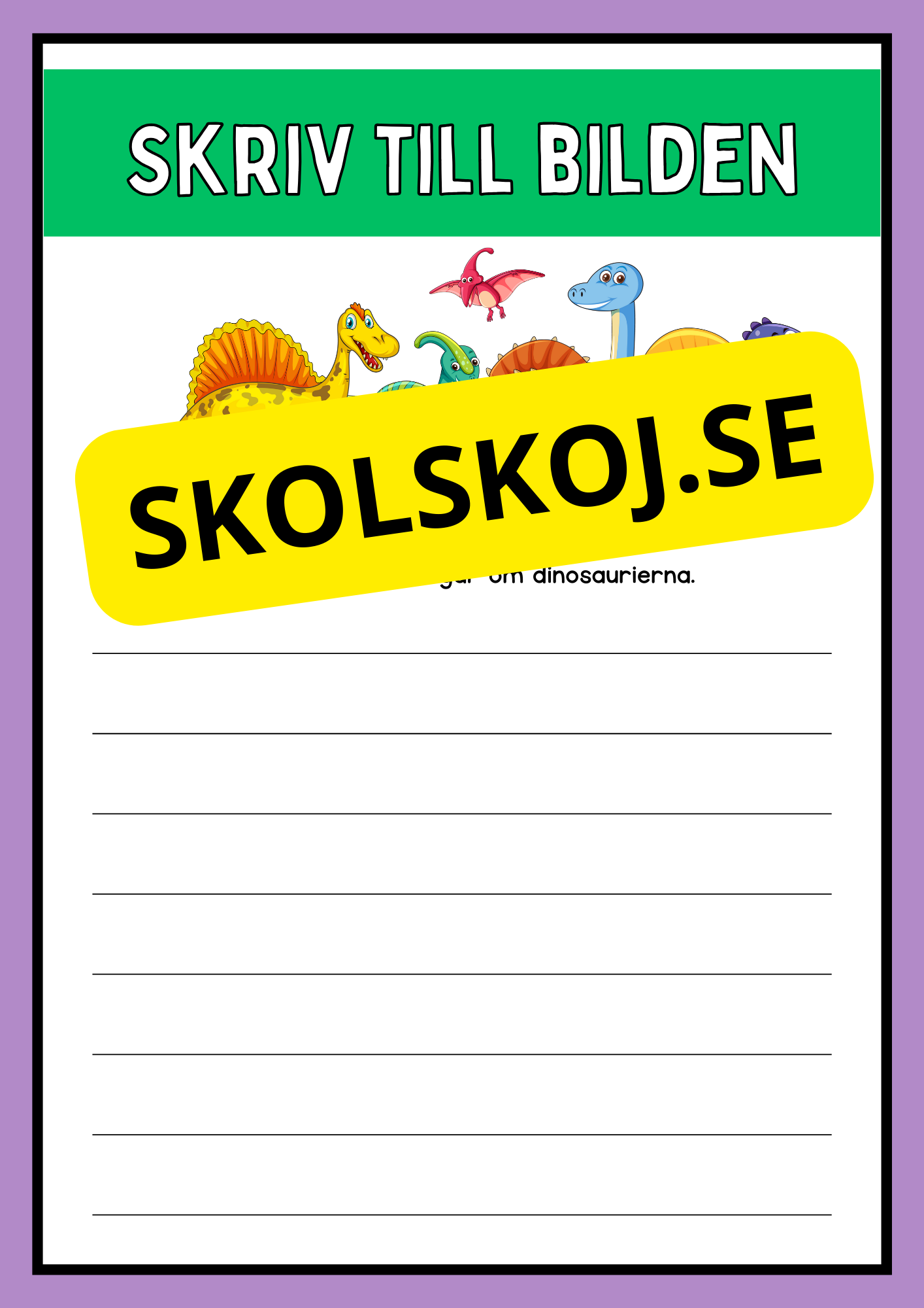 Skriv till bilden - Häfte