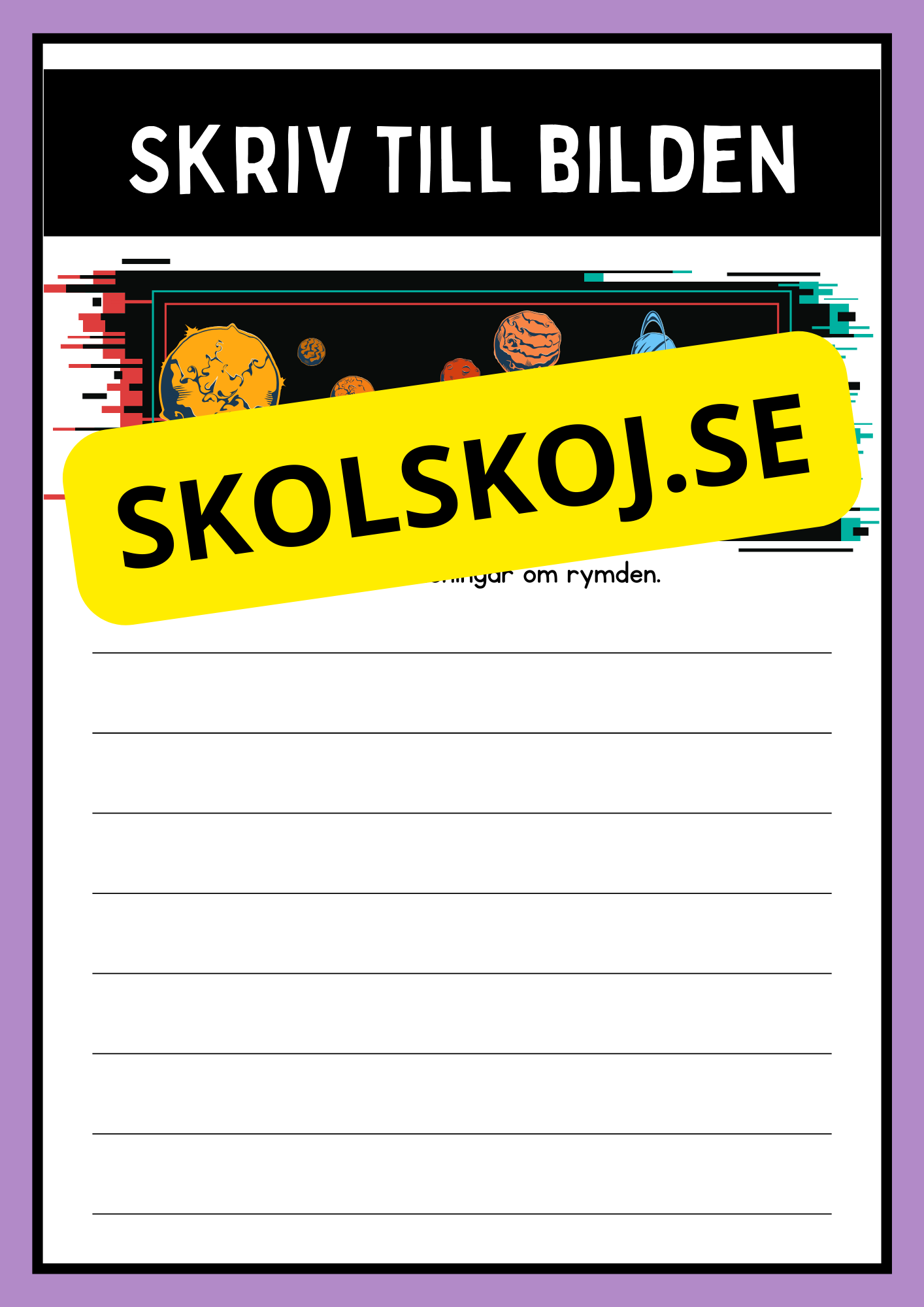 Skriv till bilden - Häfte