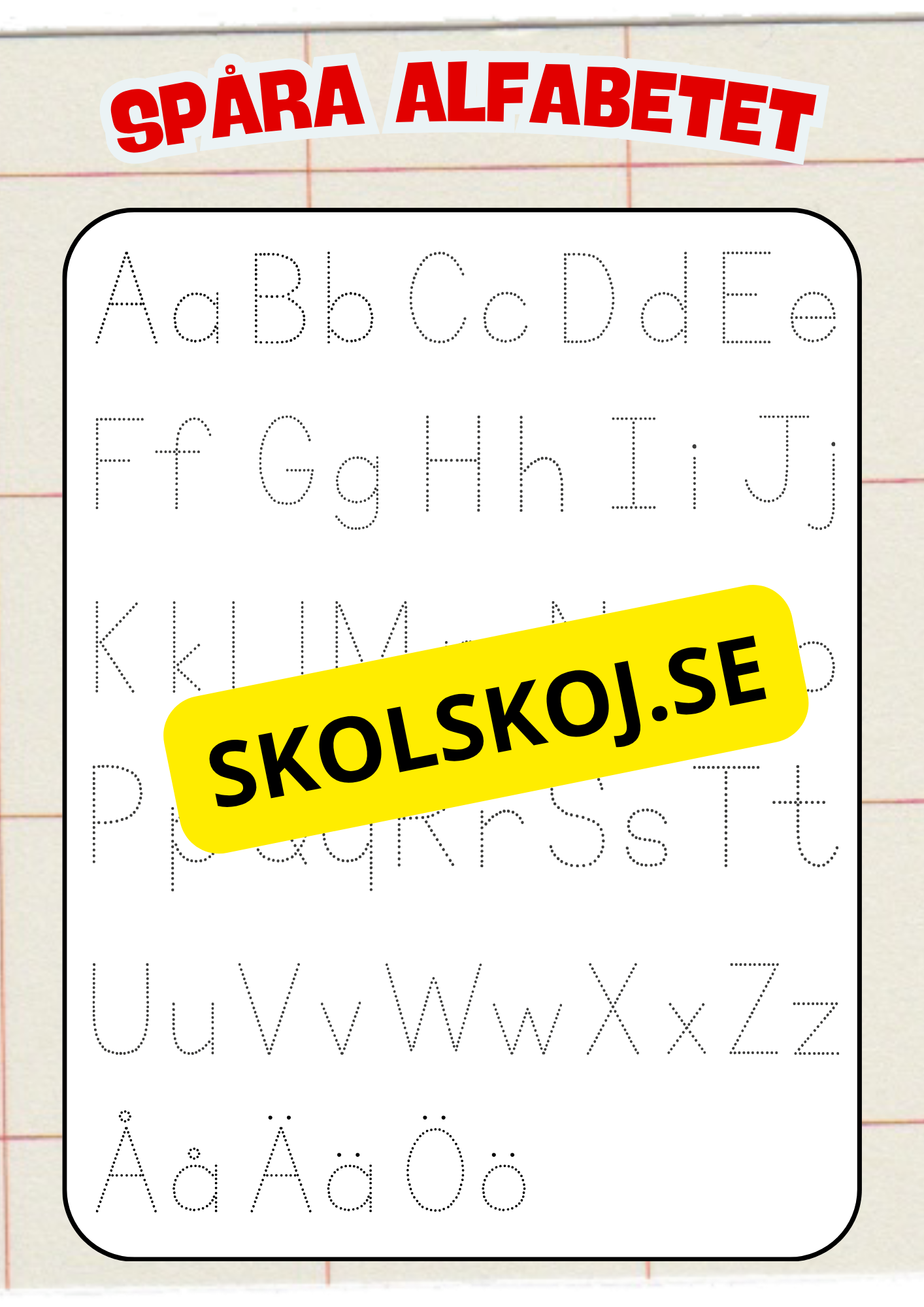 Extra uppgifter - FK - Åk 1