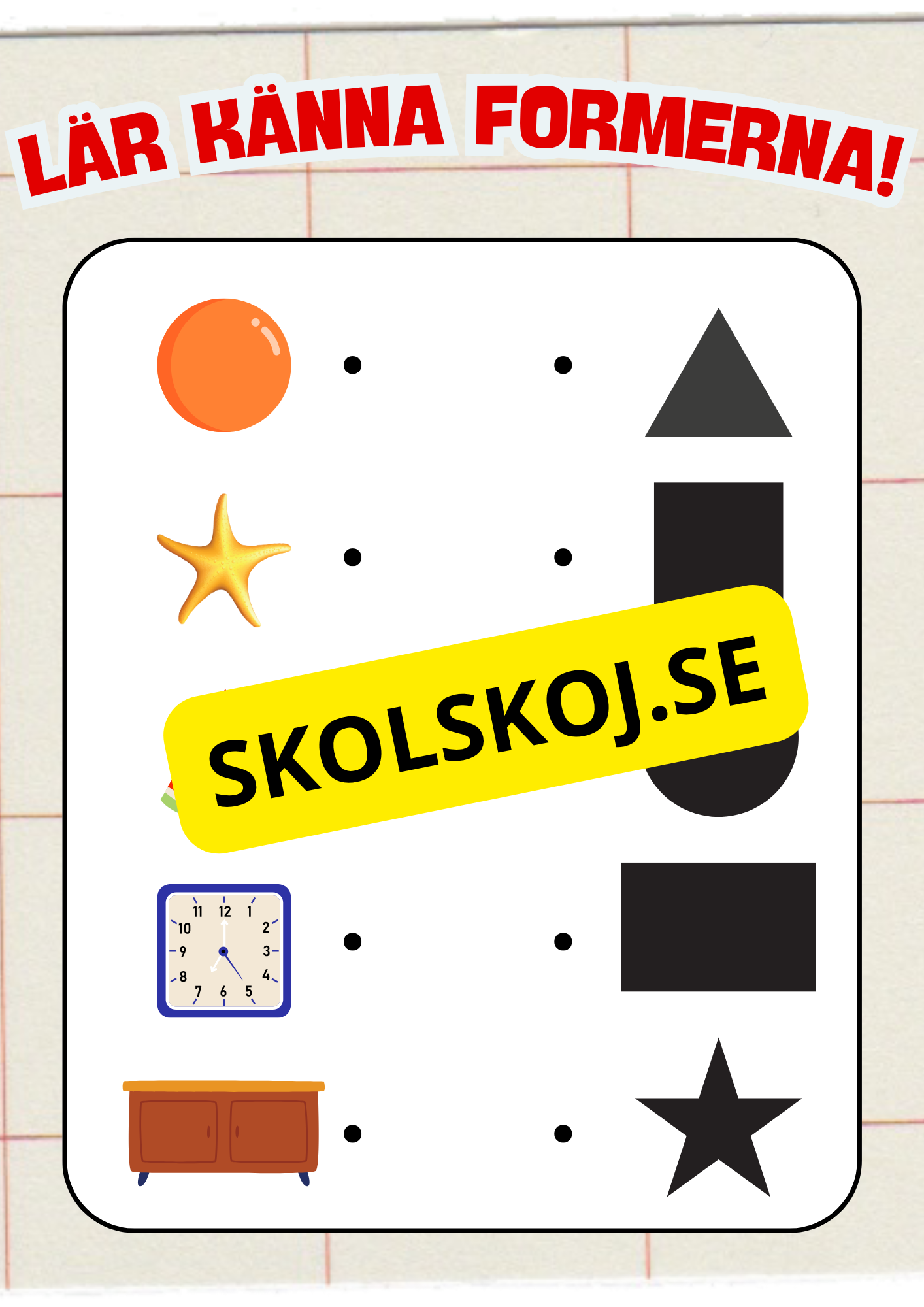 Extra uppgifter - FK - Åk 1