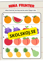 Extra uppgifter - FK - Åk 1