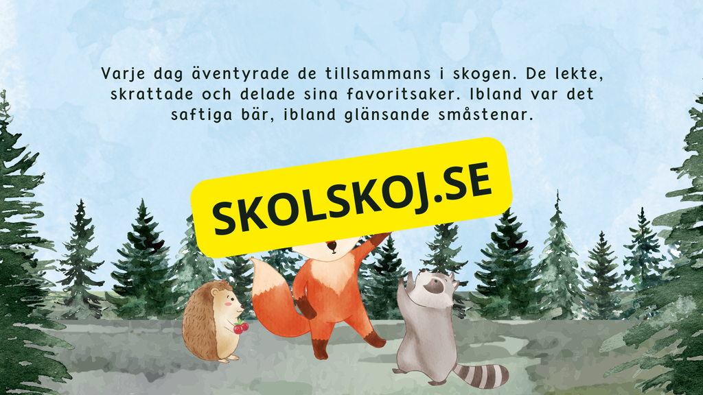 Den speciella vänskapen mellan räv, tvättbjörn och igelkott