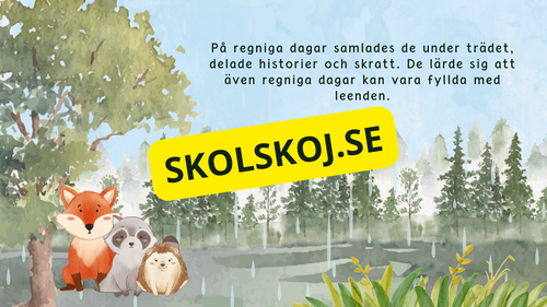 Den speciella vänskapen mellan räv, tvättbjörn och igelkott