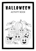 Spooky Halloween - Activity book - Engelska