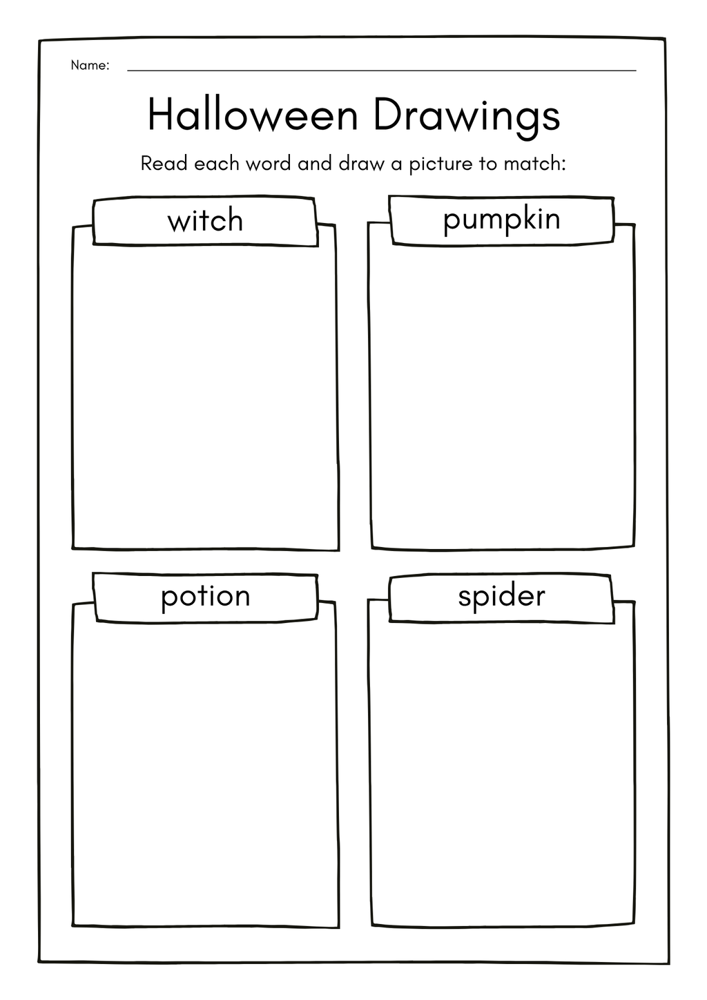 Spooky Halloween - Activity book - Engelska