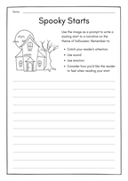Spooky Halloween - Activity book - Engelska