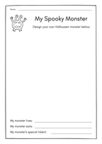 Spooky Halloween - Activity book - Engelska
