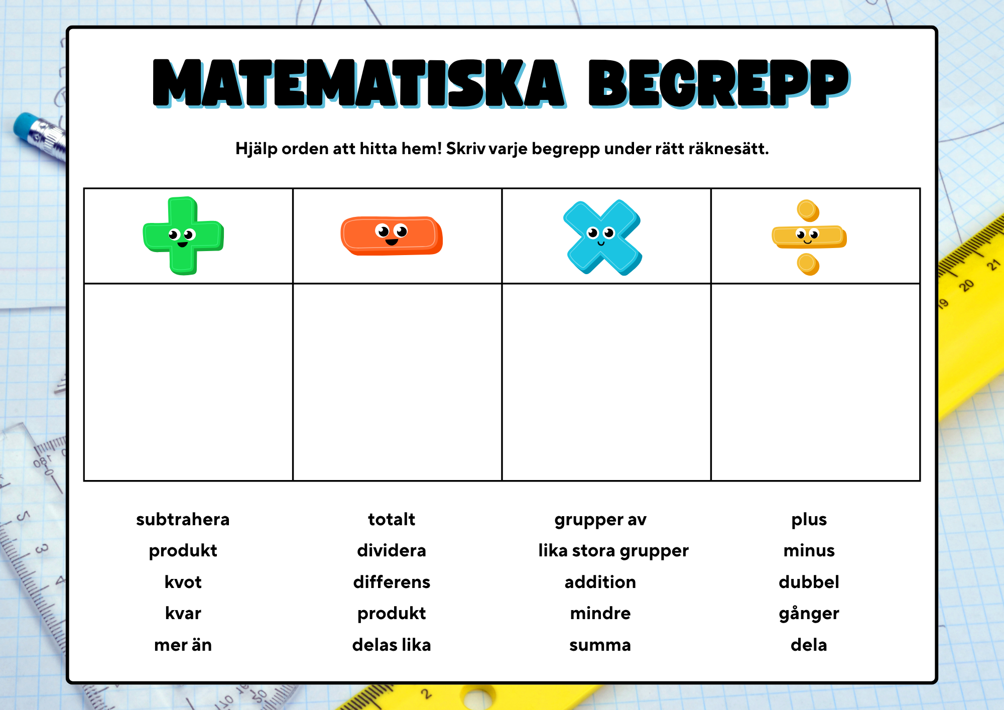 Matematiska begrepp