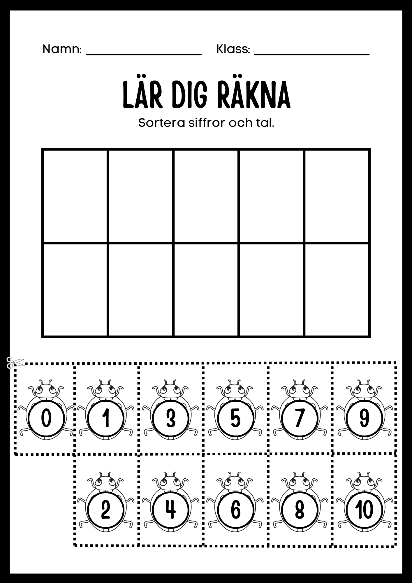 Lär dig räkna 0 - 100