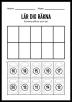 Lär dig räkna 0 - 100