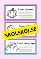 Jag lär mig alfabetet - Häfte