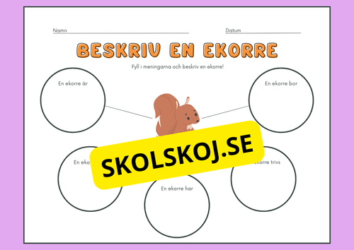 Beskriv djuren