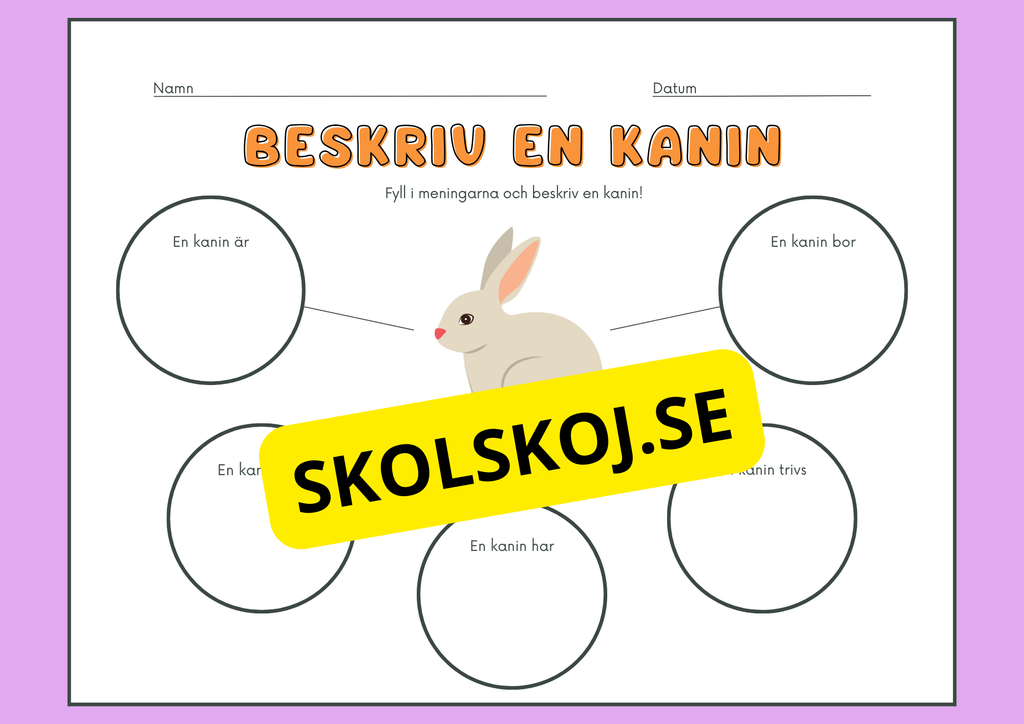 Beskriv djuren
