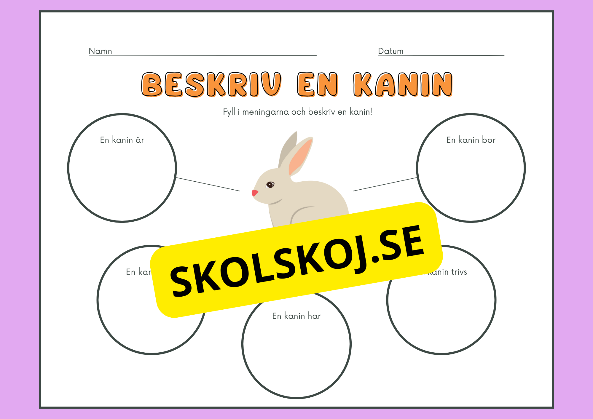Beskriv djuren