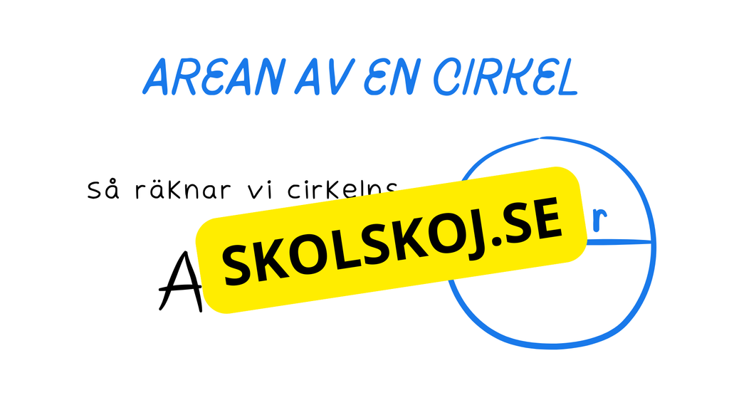 Allt om cirklar - Presentation och uppgifter + facit