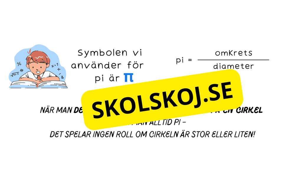 Allt om cirklar - Presentation och uppgifter + facit