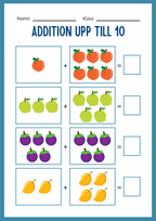 Addition 0 - 20 - Häfte