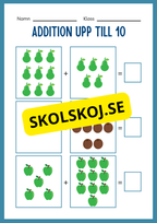 Addition 0 - 20 - Häfte