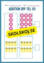 Addition 0 - 20 - Häfte