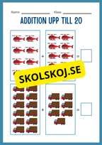 Addition 0 - 20 - Häfte
