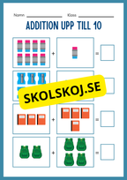 Addition 0 - 20 - Häfte