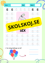 Vi lär oss siffror - 0 - 9