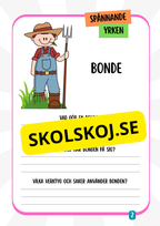 Spännande yrken (45 sidor)