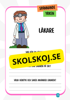 Spännande yrken (45 sidor)