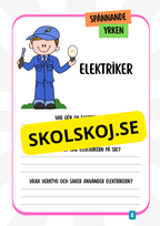 Spännande yrken (45 sidor)