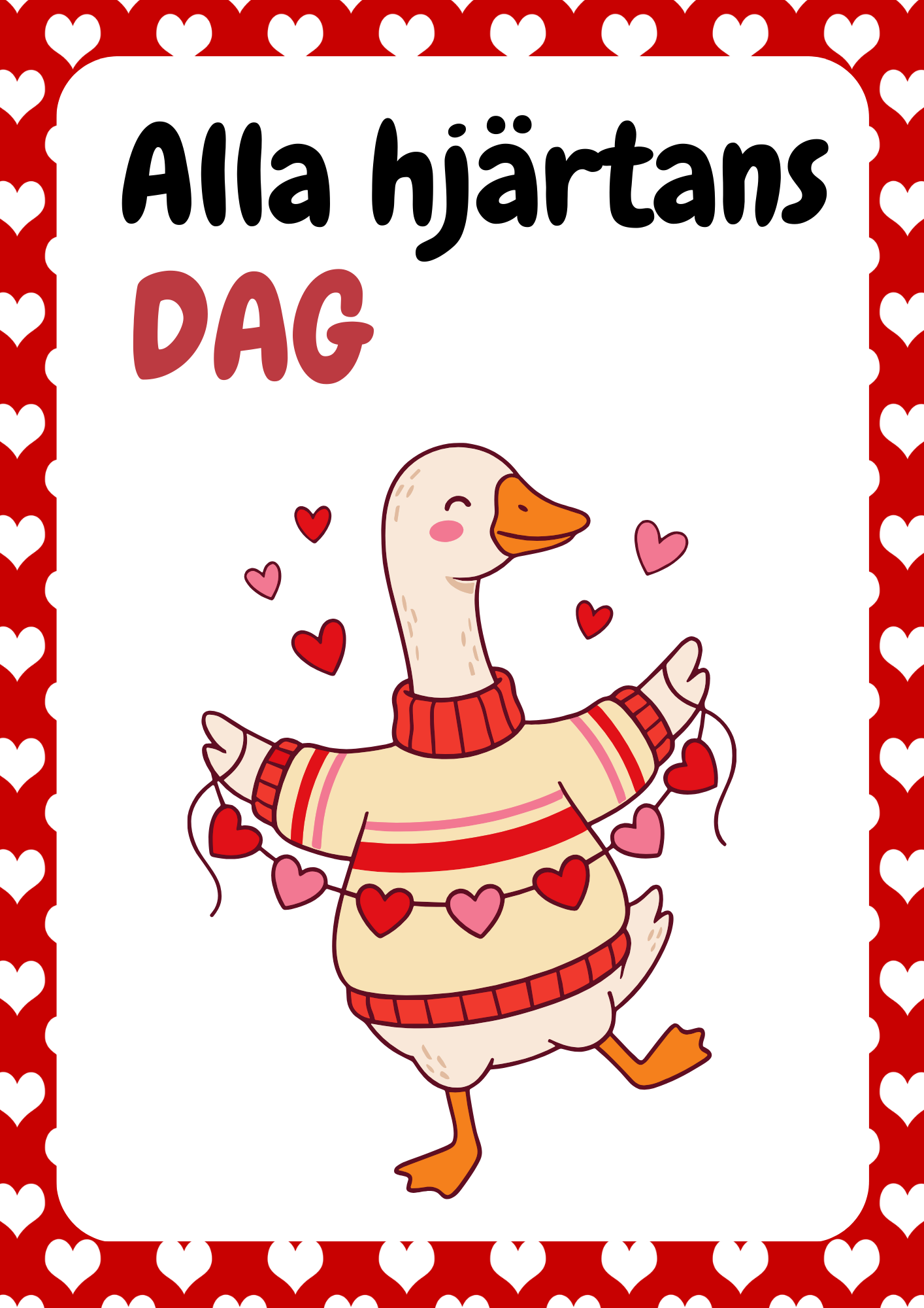 Alla hjärtans dag - Häfte