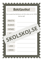 Alla hjärtans dag - Häfte