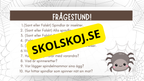 Allt om spindlar - Presentation + frågor