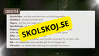 Allt om spindlar - Presentation + frågor