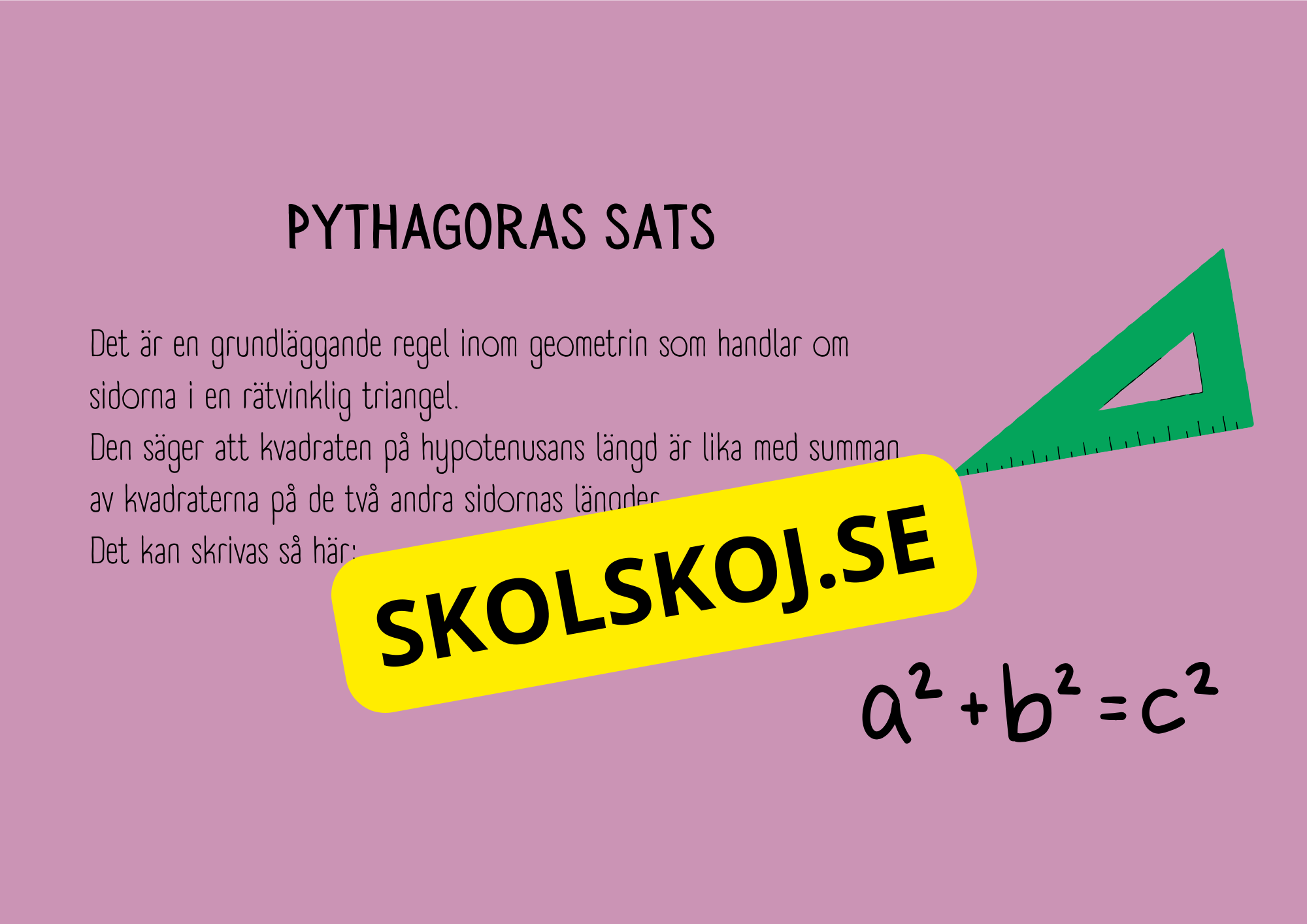 Pythagoras sats