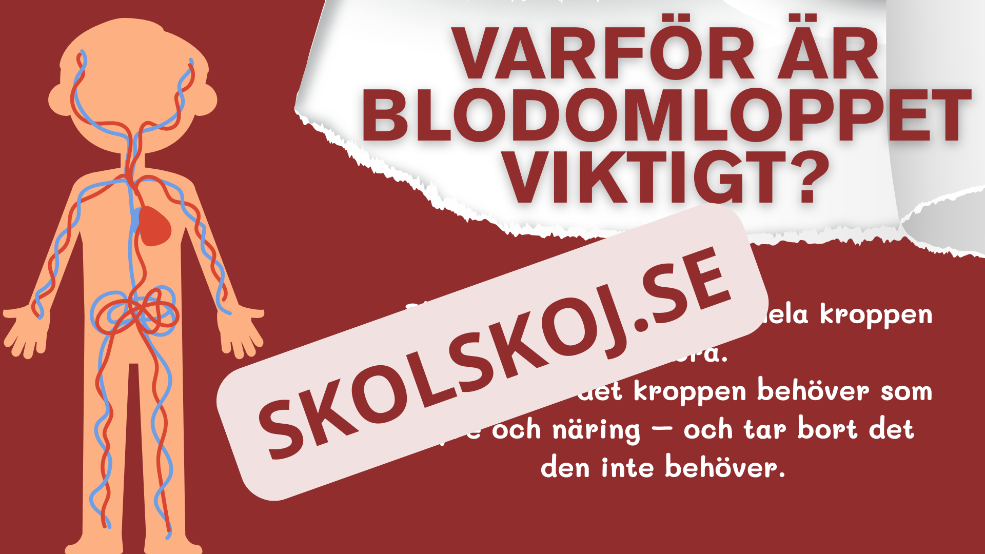 Blodomloppet - Häfte - Årskurs 3 - 4