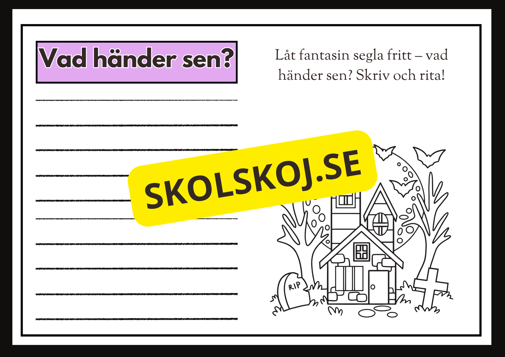 Vad händer sen - Häfte